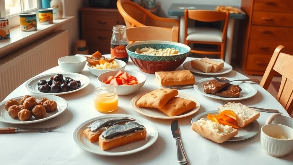 Vad åt man på 70-talet i Sverige